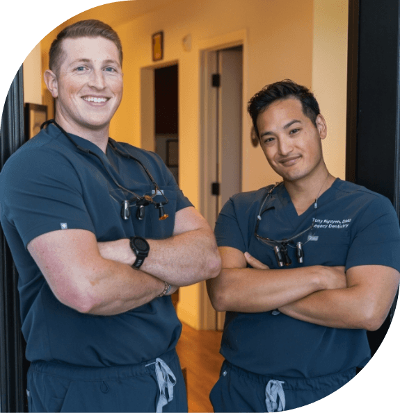 smiling & Dr. Nguyen