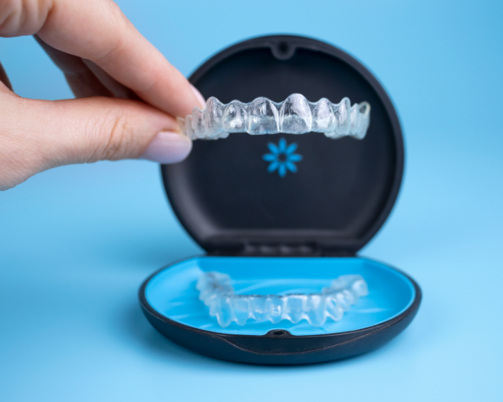 Invisalign in tray